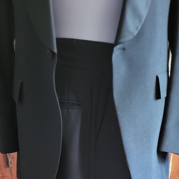 Men’s Black Tuxedo by Savile Row - Picture 2 of 8